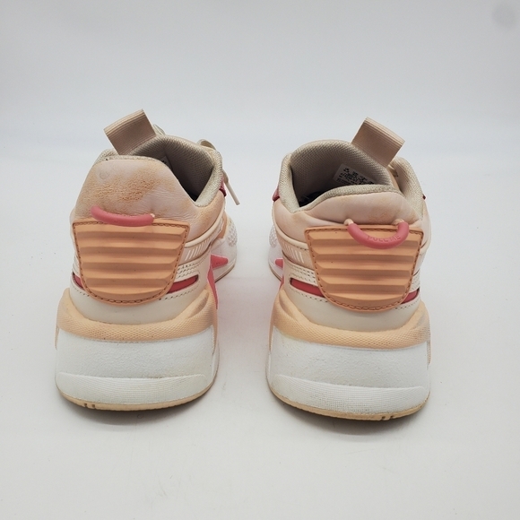 PUMA Shoes Womens 9 RS-X FESTIVAL 374530-01 White/Pink Sand Casual Running - Picture 5 of 13